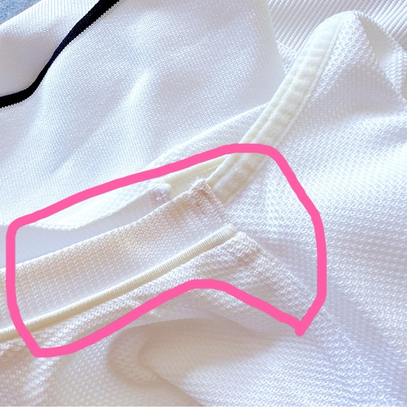 EUC♥️ADIDAS STELLA McCARTNEY SLEEVELESS QUARTER ZIP POLO TOP SHIRT TANK WHITE XS - Picture 6 of 6